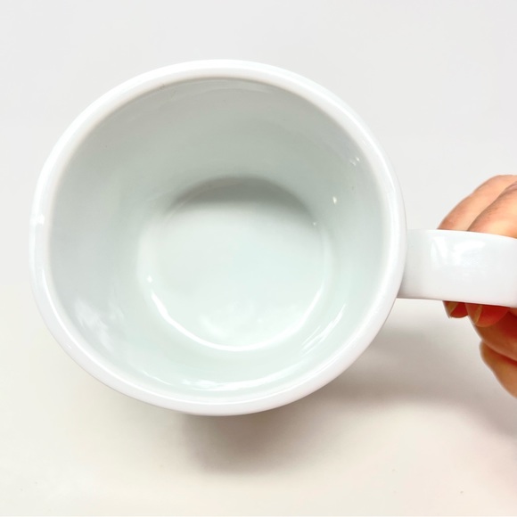 Cordon Bleu Cookies & Milk Mug with Face & Open Mouth, White Ceramic Or Planter - Picture 6 of 6